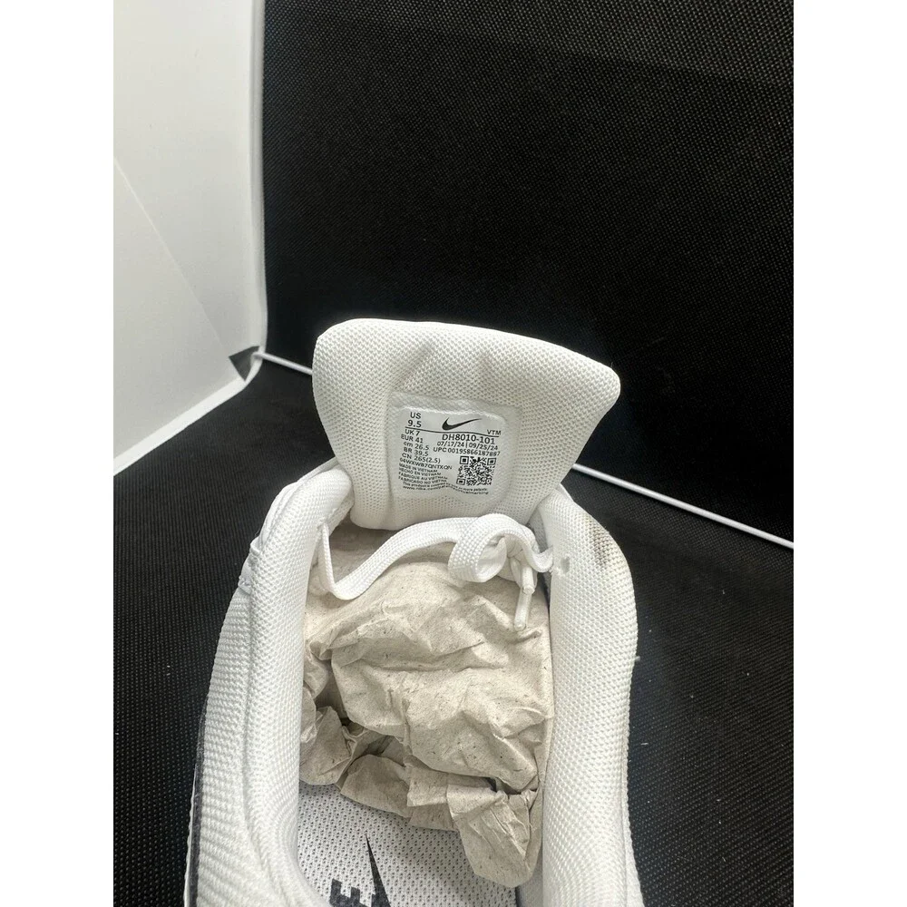 Nike Air Max 90 DH8010-101 Sneakers Women's 9.5 White Black Athletic Shoes UZI19 - Picture 6 of 8